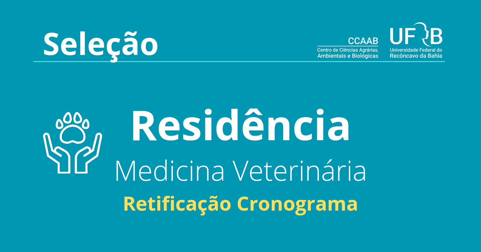 Seleção de Residência Integrada em Medicina Veterinária (AVISO)