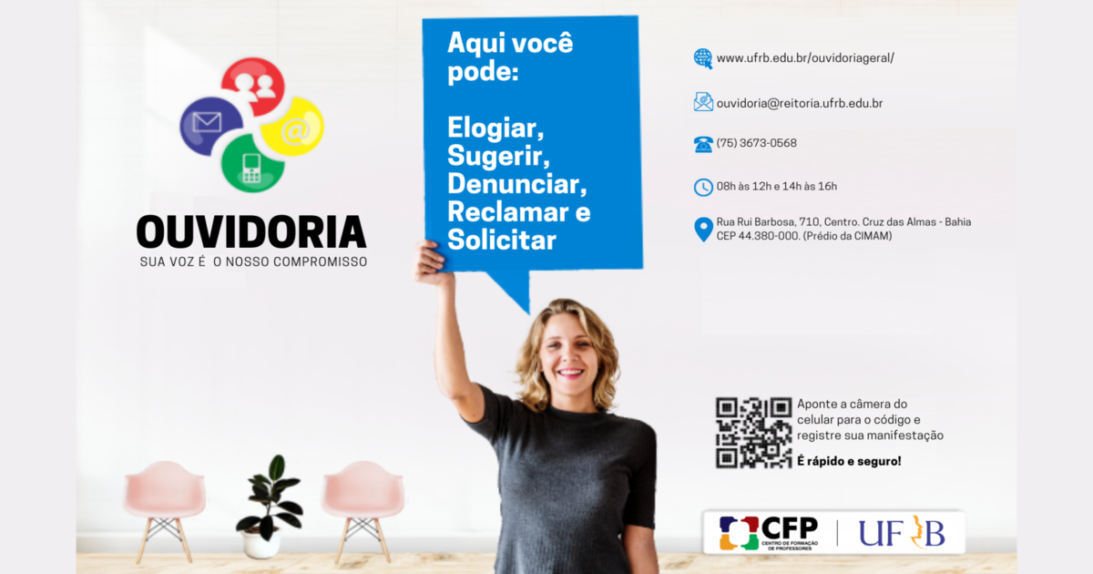 Elogiar, Sugerir, Denunciar, Reclamar e Solicitar