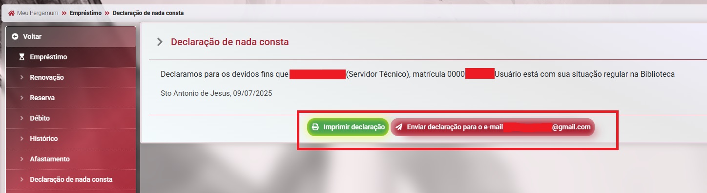Pergamum PÁGINA DO USUARIO NC DOC IMP