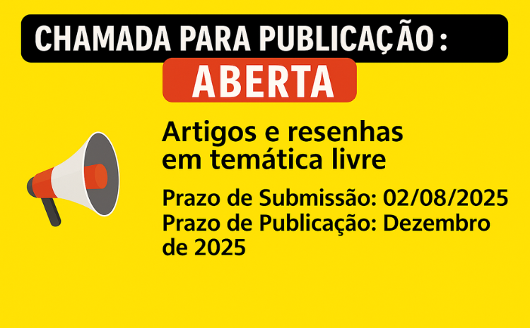 Chamada Aberta para Publicação na Revista Paraguaçu – Volume 3 (n. 1 e n. 2)