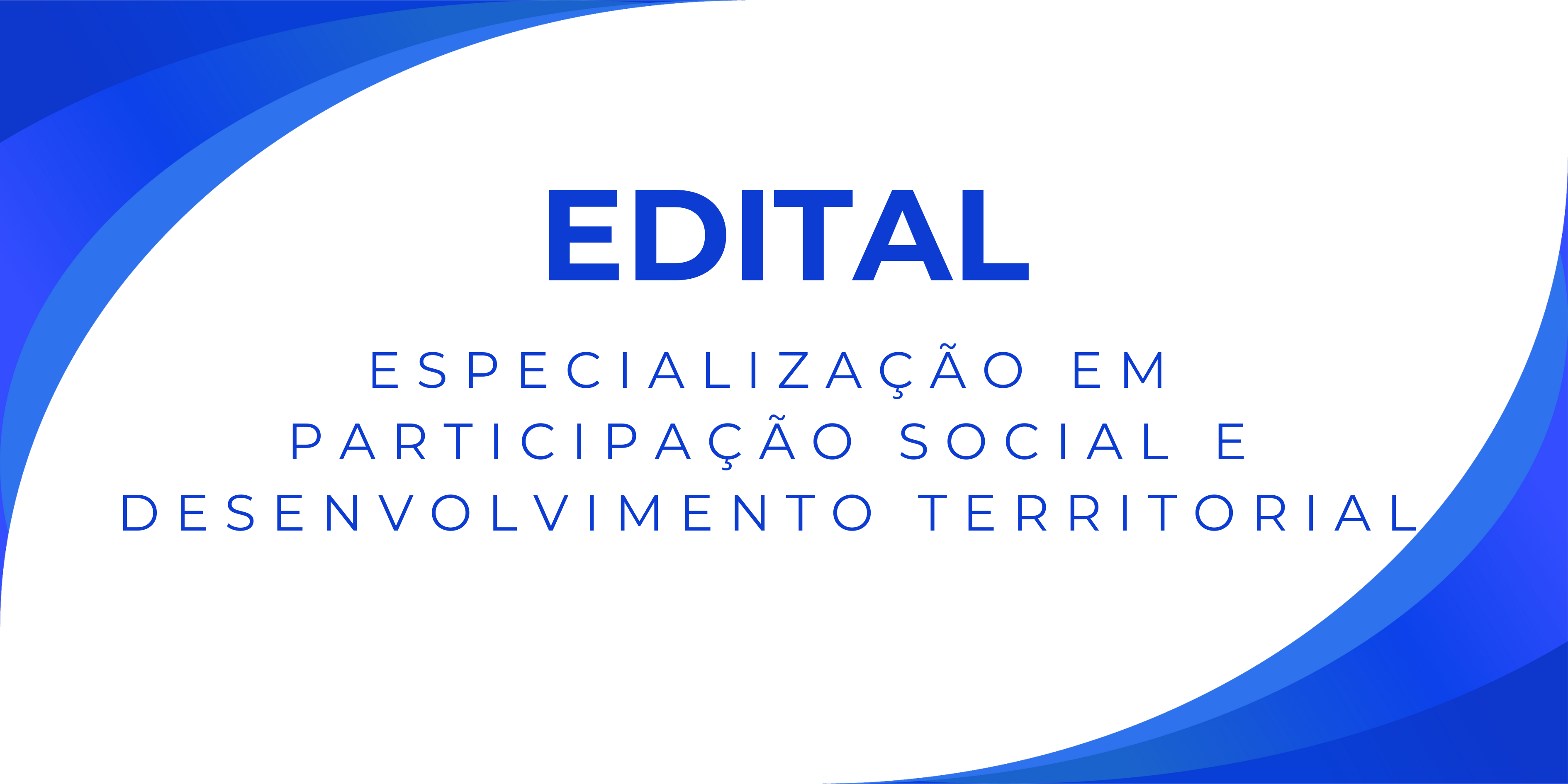 UFRB abre inscrições para o Curso de Especialização em Participação Social e  Desenvolvimento Territorial