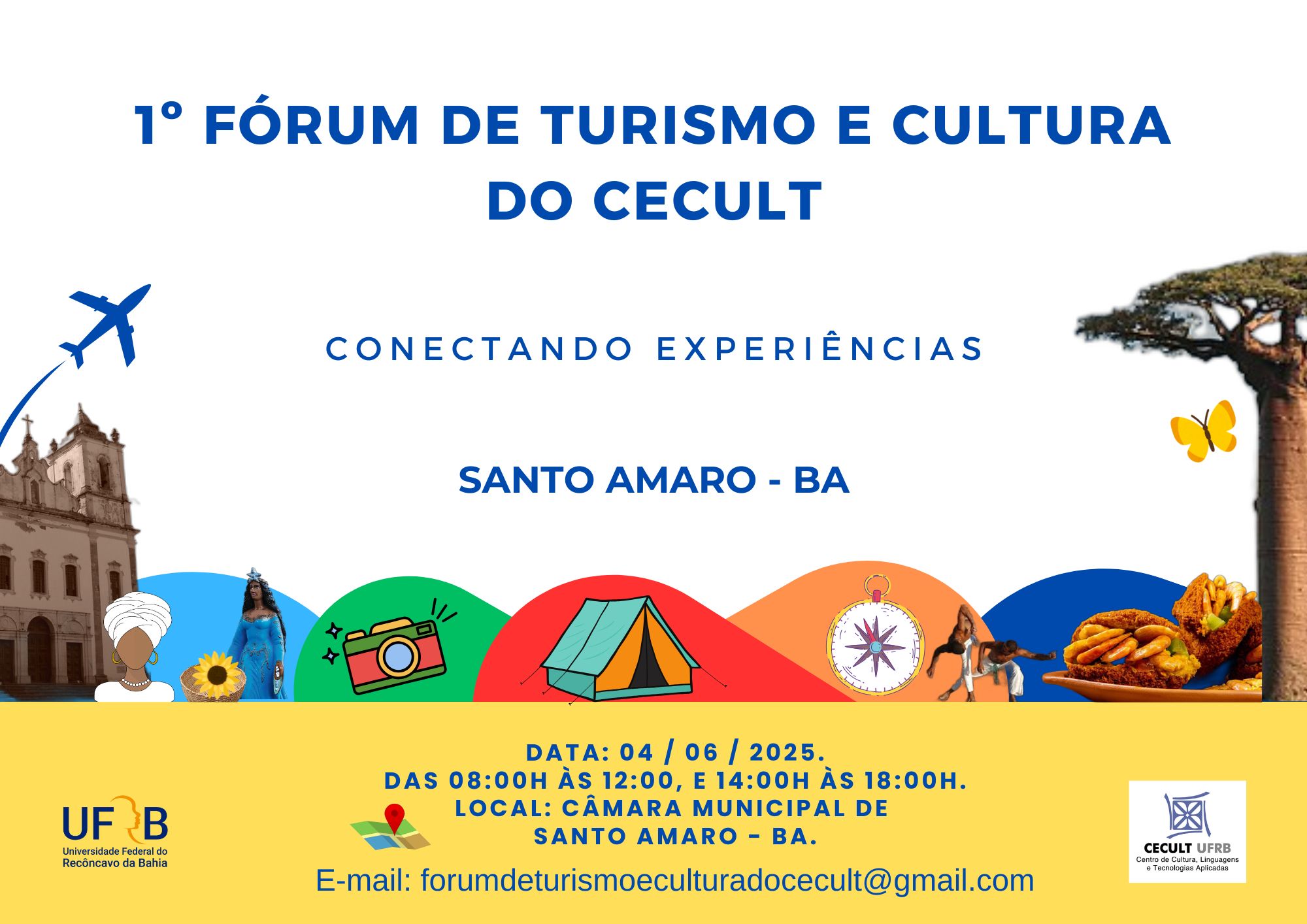 CECULT promove o 1º Fórum de Turismo e Cultura em Santo Amaro