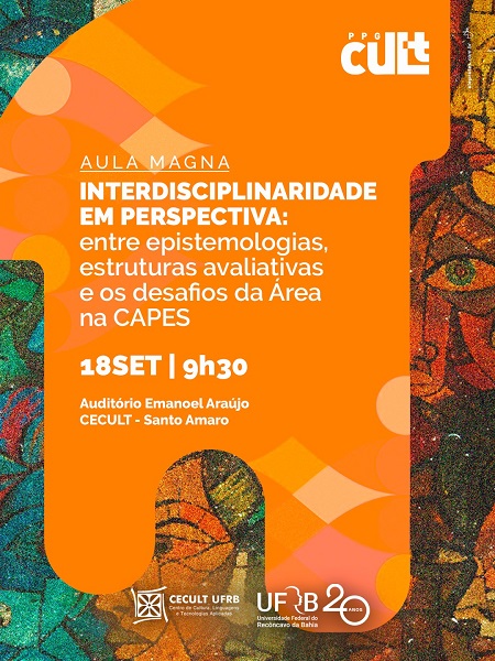 Cartaz Aula Magna PPGCULT - Imagem 2