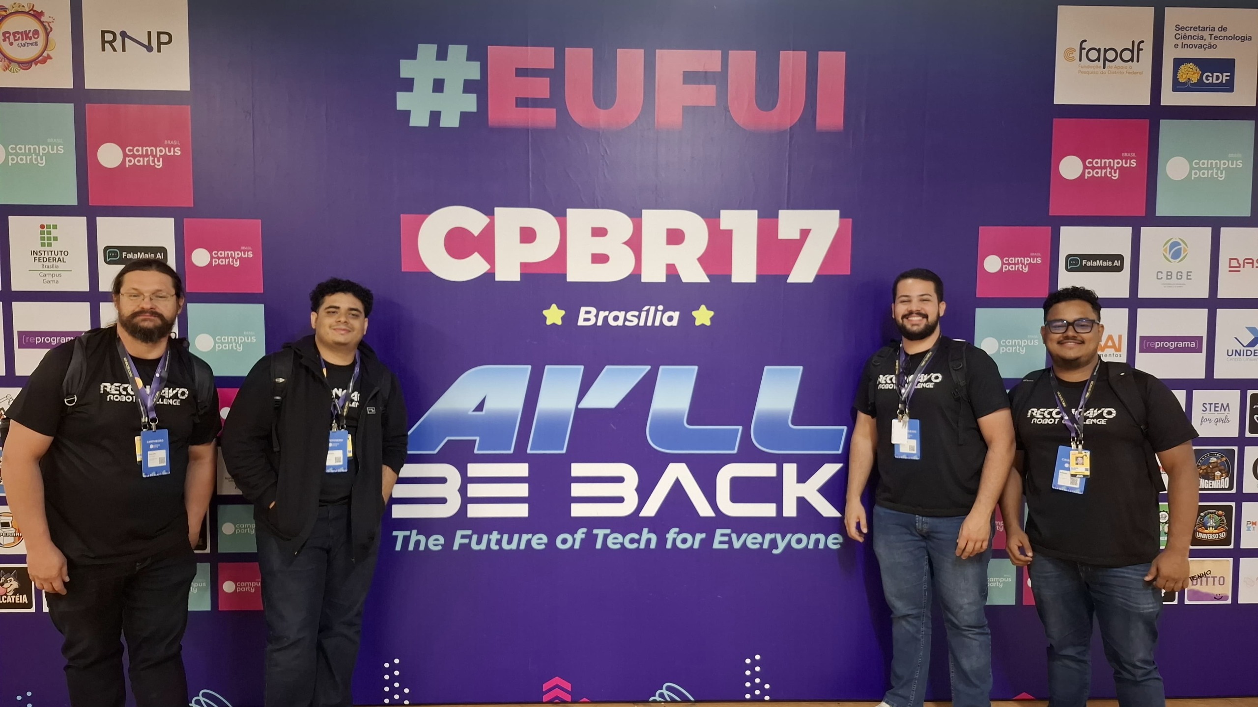Estudantes do CETEC participaram da Robocore Experience (RCX), em Brasília