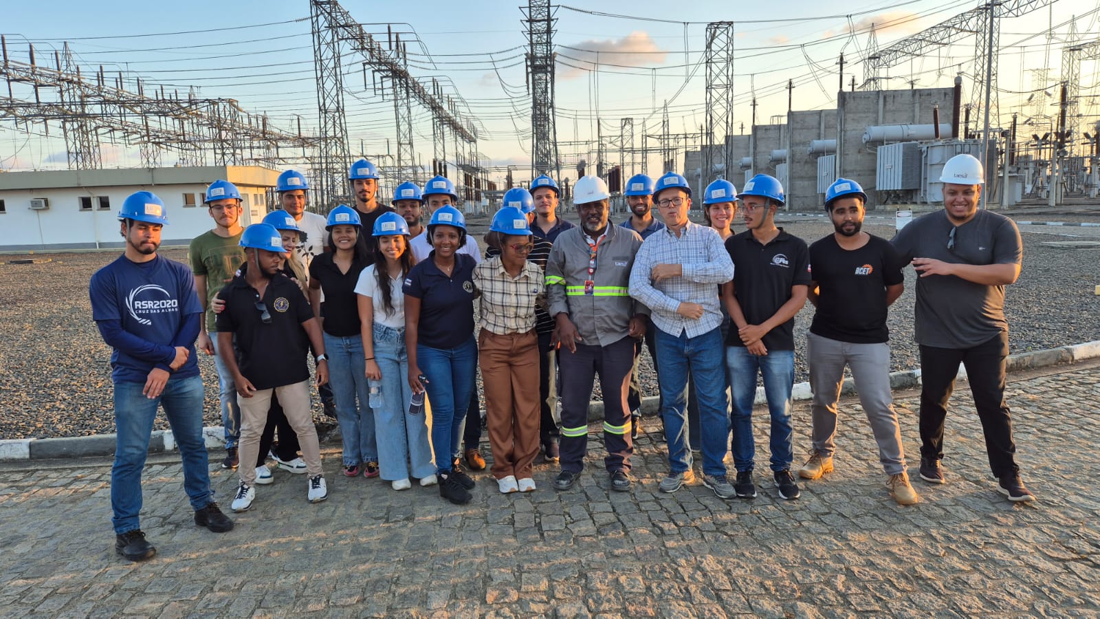 Estudantes de Engenharia Elétrica do CETEC realizam visita técnica à subestação da TAESA