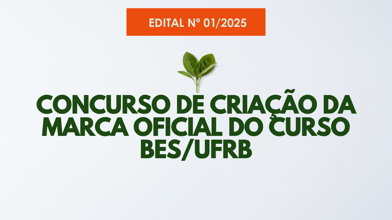 Concurso para Criação da Marca Oficial do Curso BES/UFRB