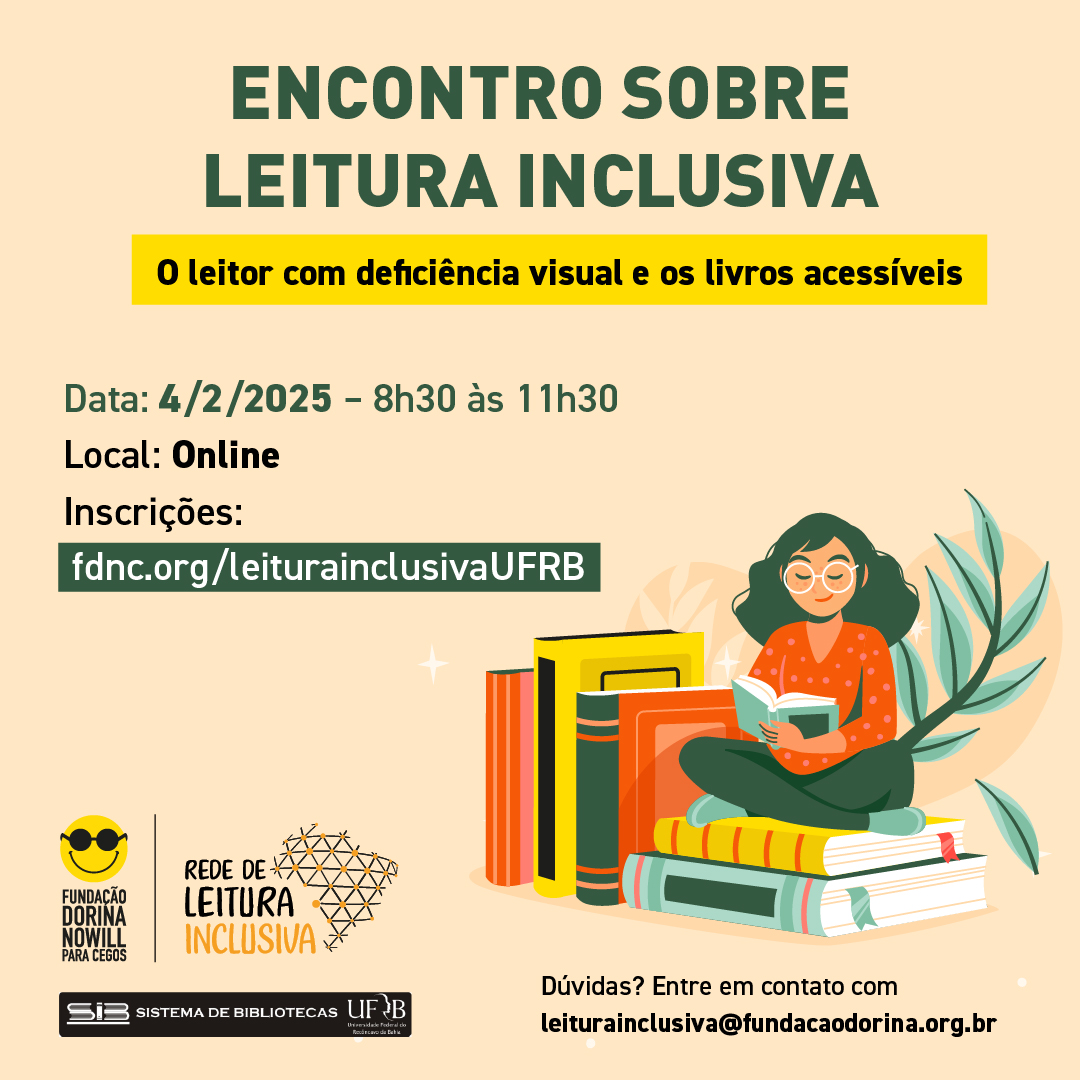 Encontro sobre leitura inclusiva