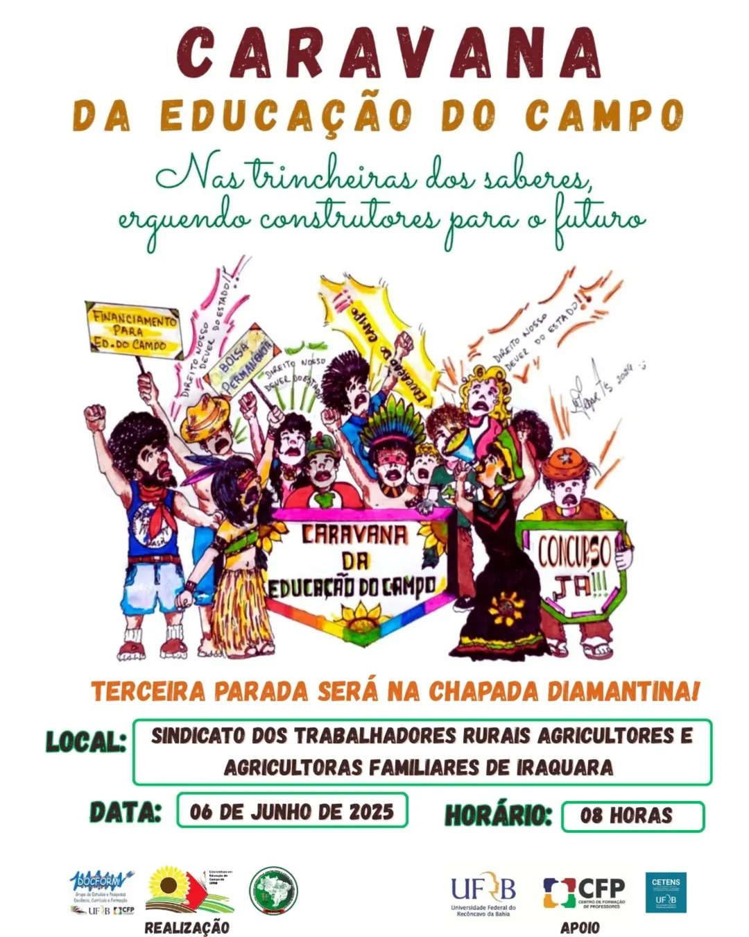 Caravana da Educação do Campo – Chapada Diamantina
