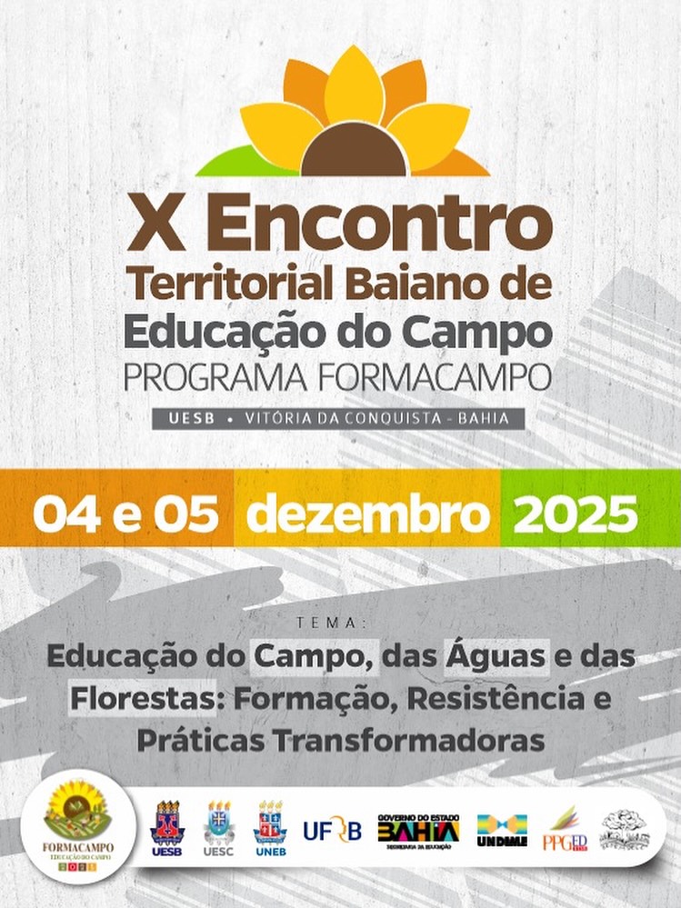 X Encontro Territorial Baiano de Educação do Campo (Programa FormaCampo)