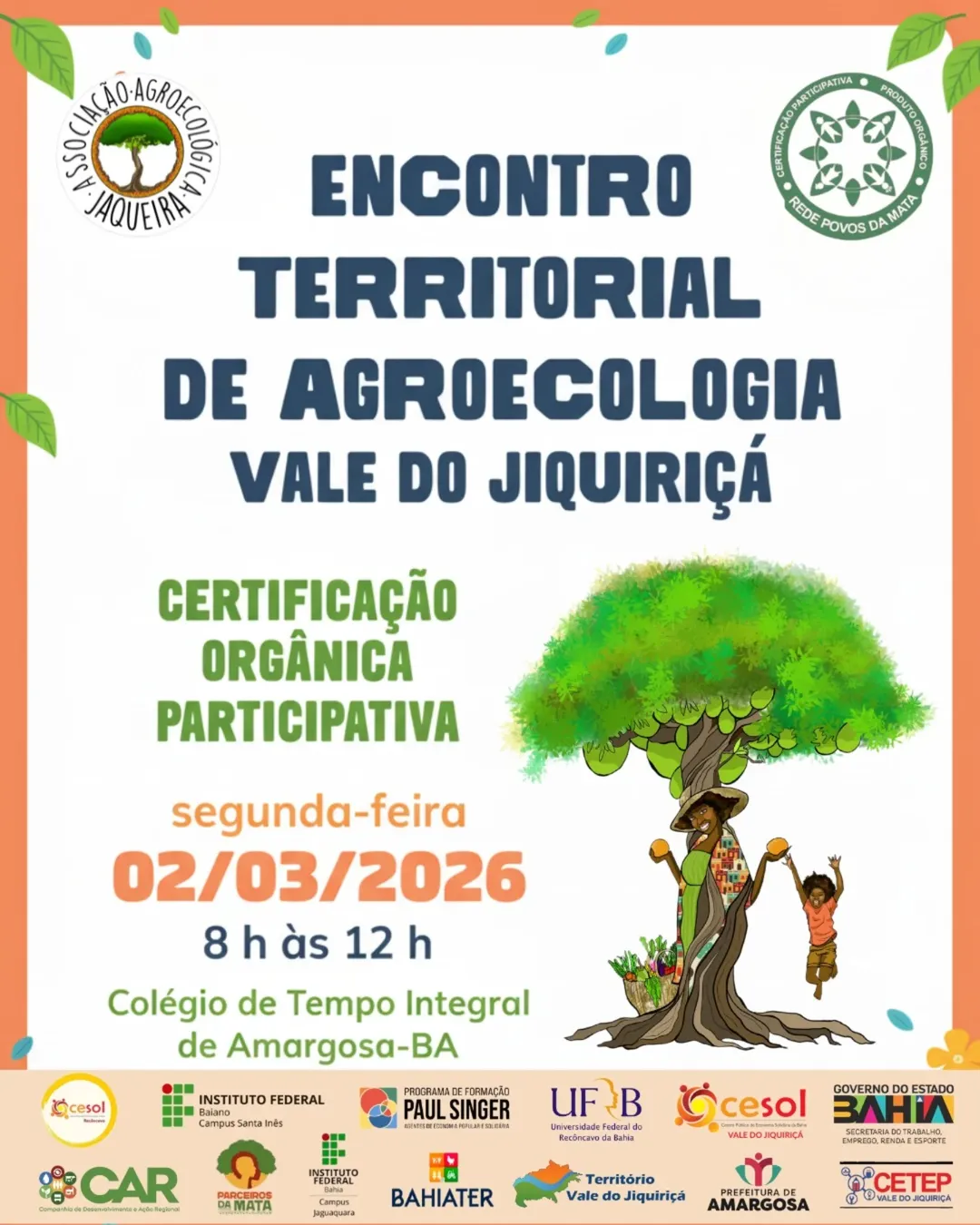 Encontro Territorial de Agroecologia Vale do Jiquiriçá