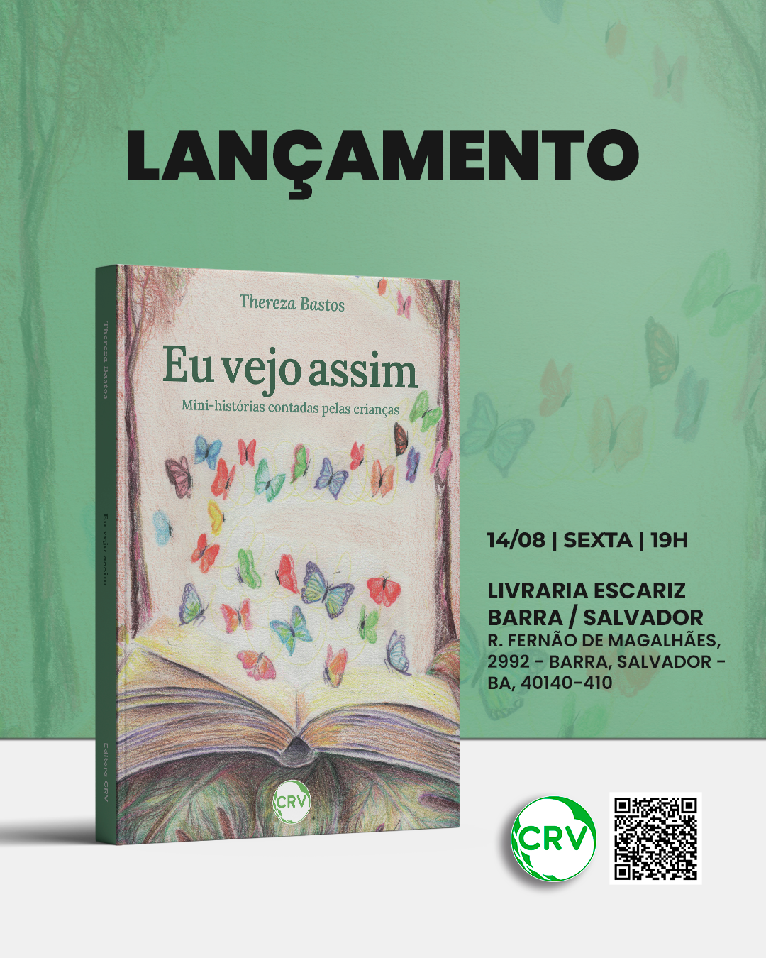 Lançamento da obra "Eu vejo assim: Mini-histórias contadas pelas crianças"