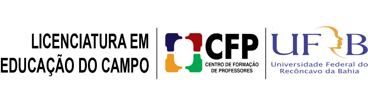 Logo CFP UFRB Horizontal curso EDUCAO DO CAMPO