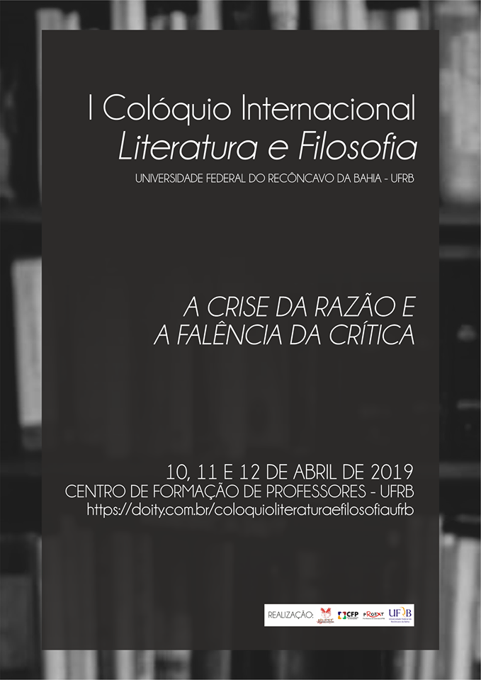 I Colóquio Internacional Literatura e Filosofia UFRB
