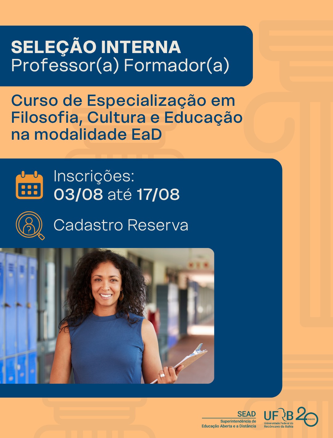 Especialização 2025 Seleção Professor Formador