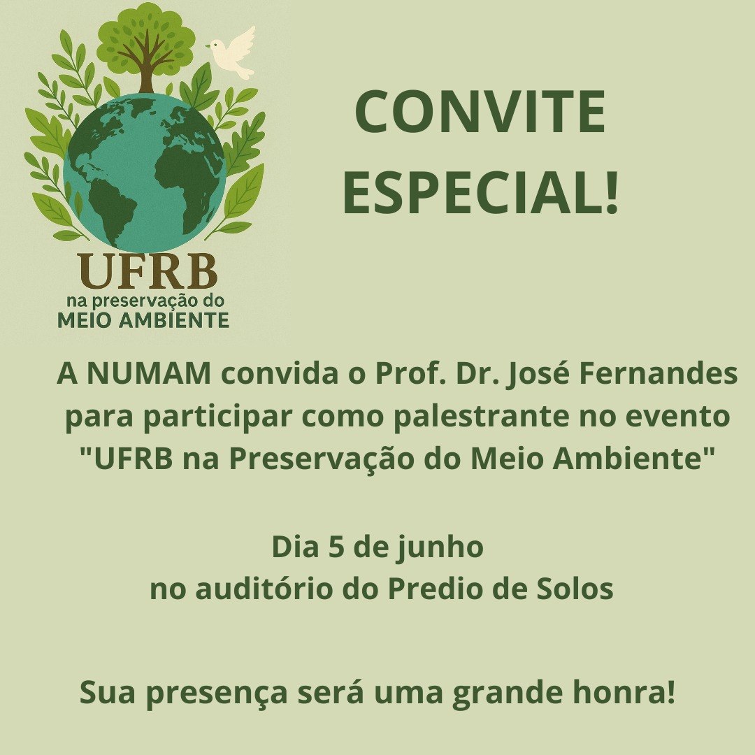 Comemoração do Dia Mundial do Meio Ambiente