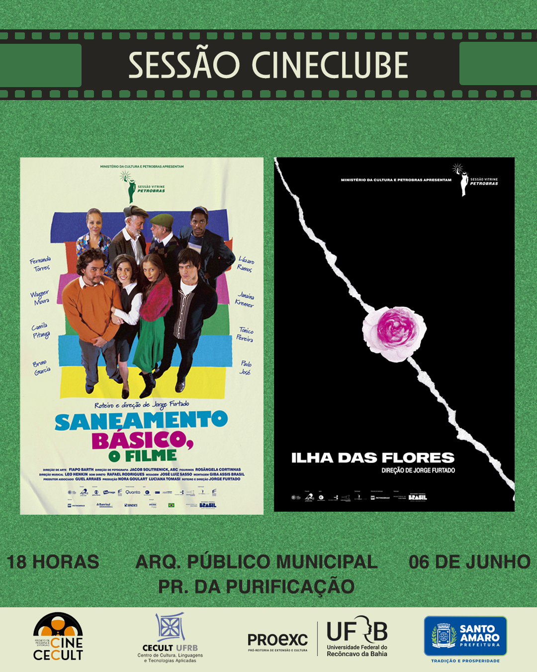 Sessão Cineclube do CineCecult 