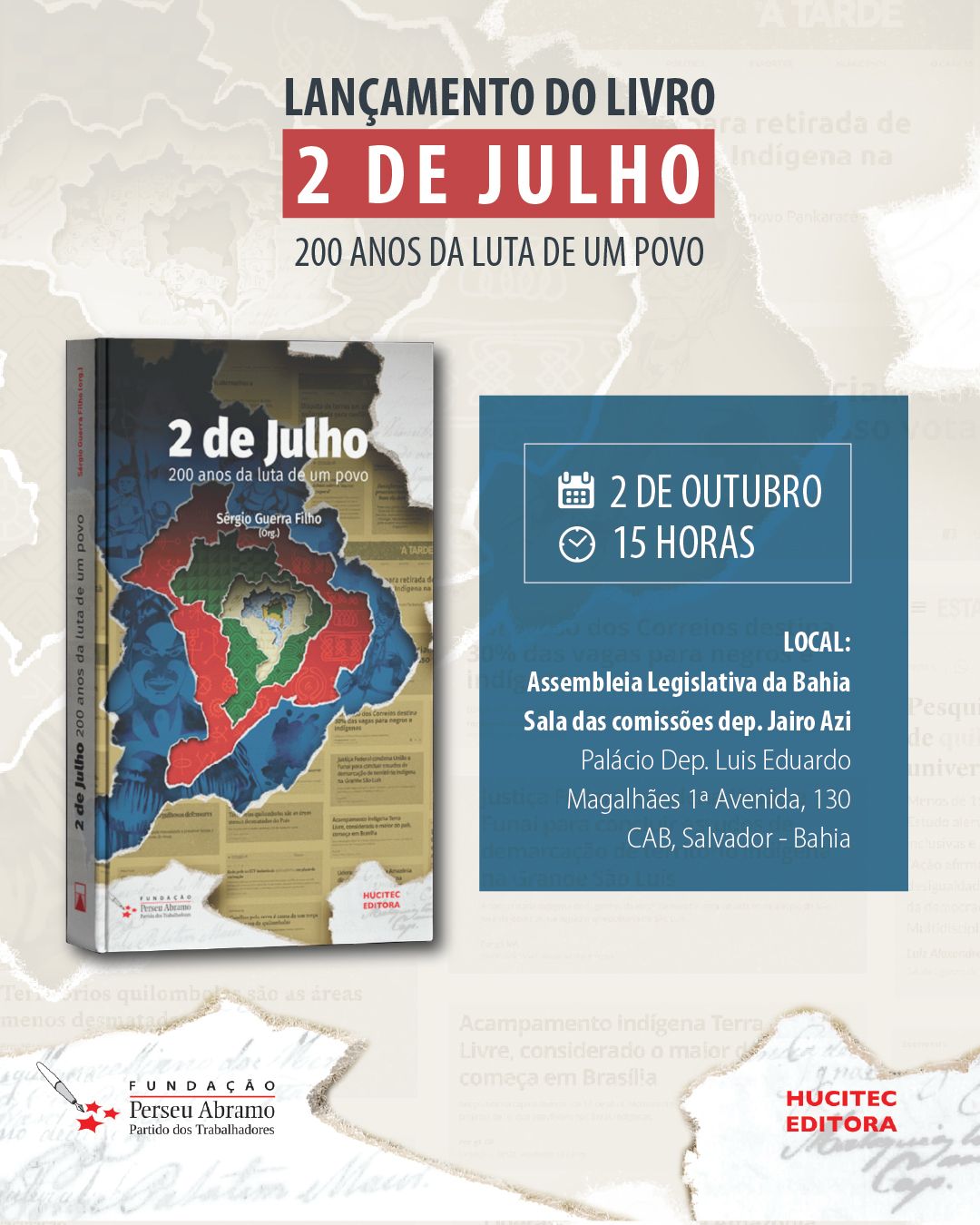 Lançamento do livro 