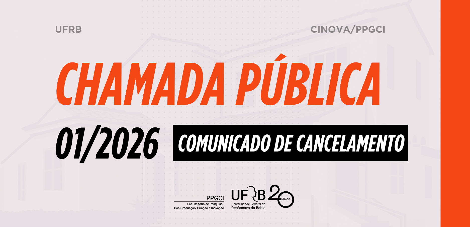 chamada cancelada